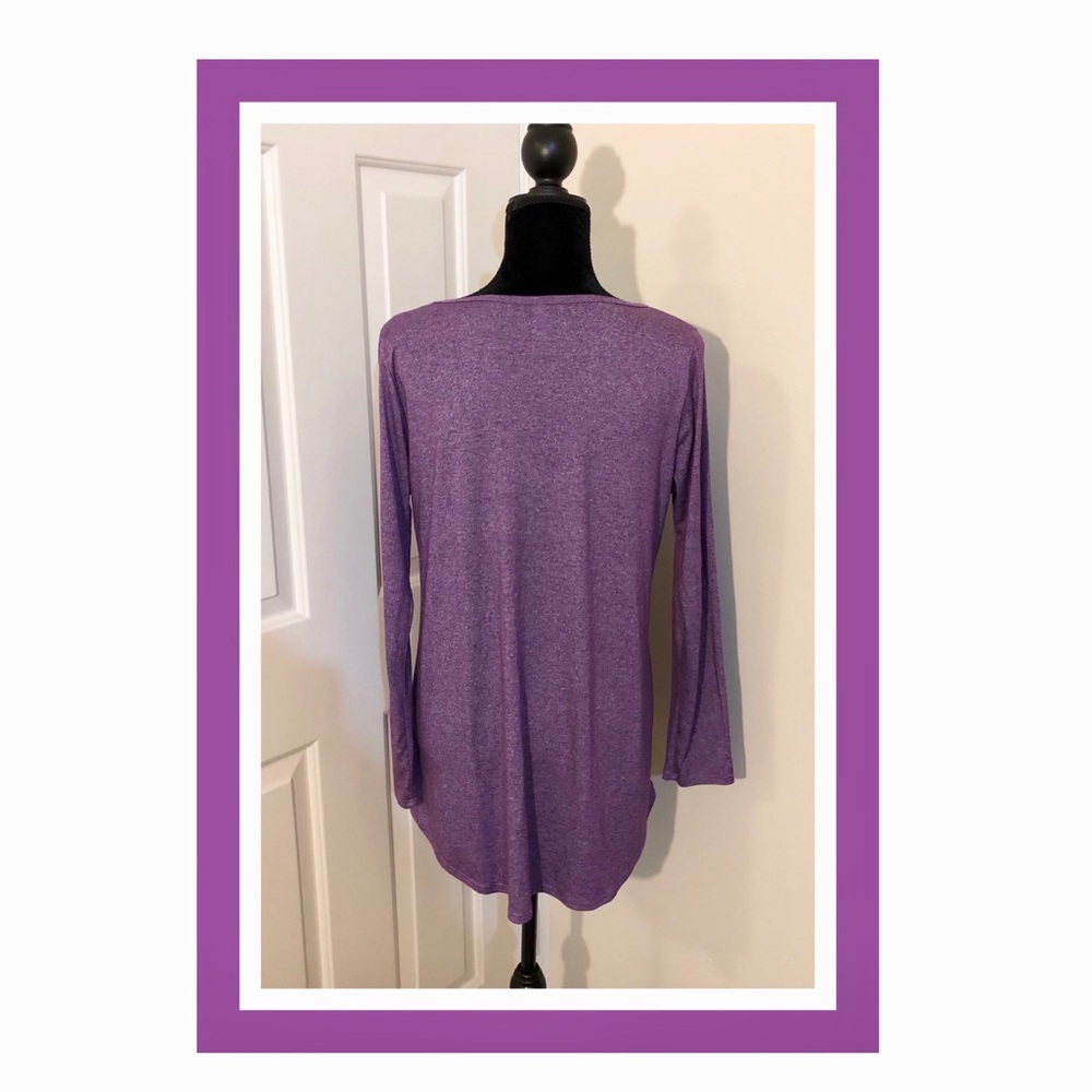 **❣️SOLD❣️**EUC LuLaRoe Lynnae Heather Sz L 14/16 - Picture 2 of 6